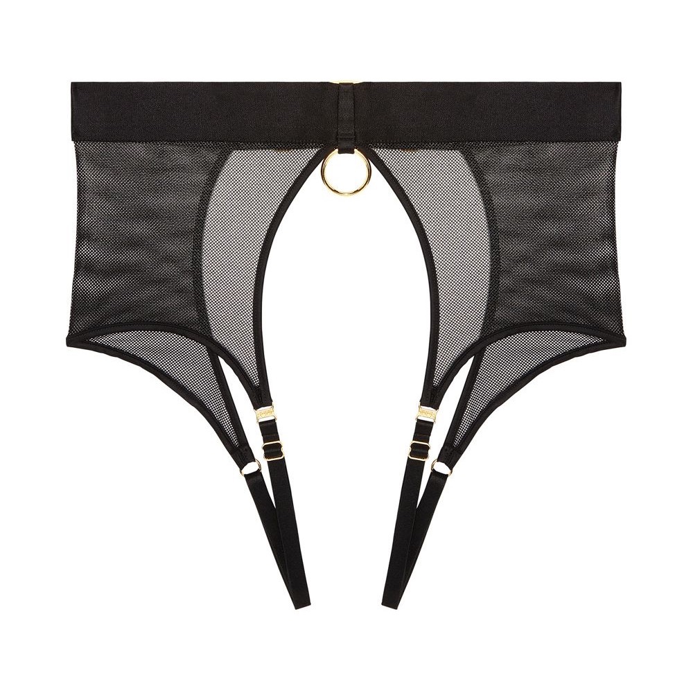 BORDELLE Ula Ouvert Brief in Black